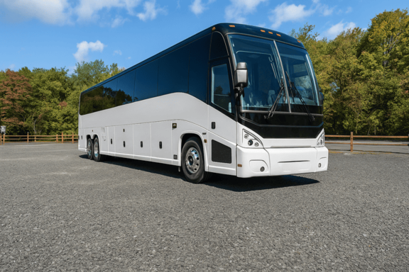 Charter Bus Rental Kearny 56 Passenger Charter Bus